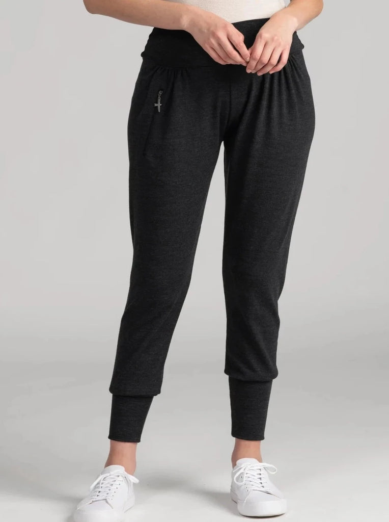 Untouched World Slouchy Zip pant in Graphite