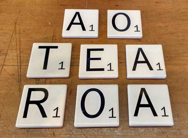 Ceramic Scrabble Letter Fridge Clevedon Woolshed