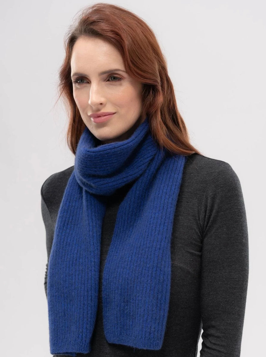 Merinomink Ribbed Scarf – Clevedon Woolshed