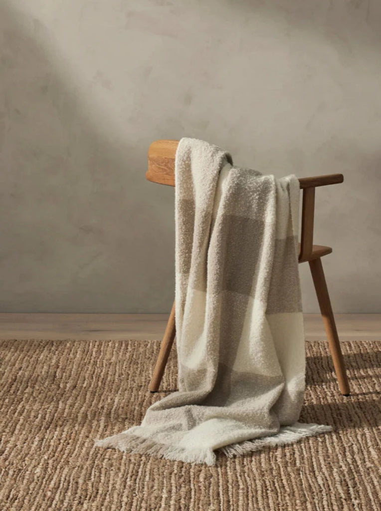 Weave Havelock Throw in Natural