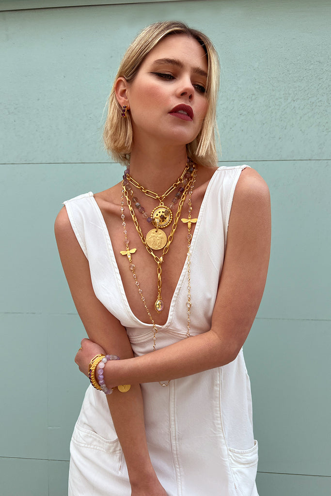 French Kande Lavender Mix with 24k Medallion