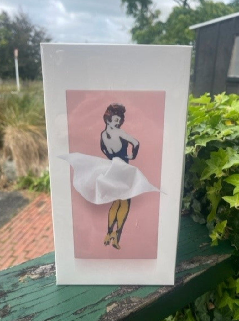 Tissue Up Girl in Pink