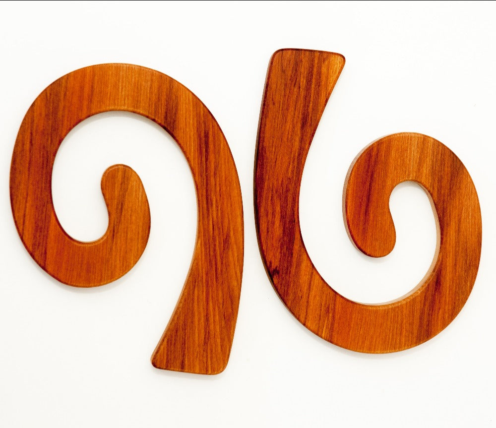 2 in 1 rimu native nz timber tablemat