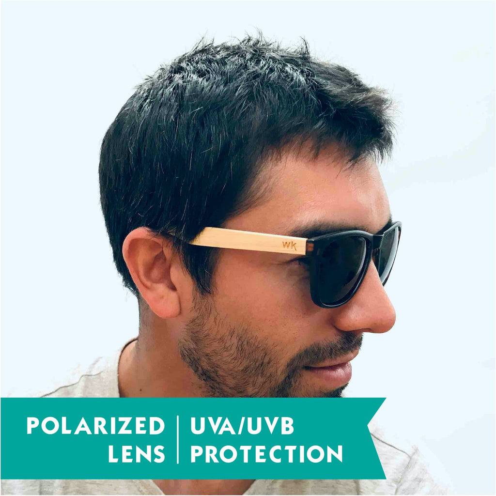 526 Wild Kiwi Bamboo Tortoiseshell Sunglasses