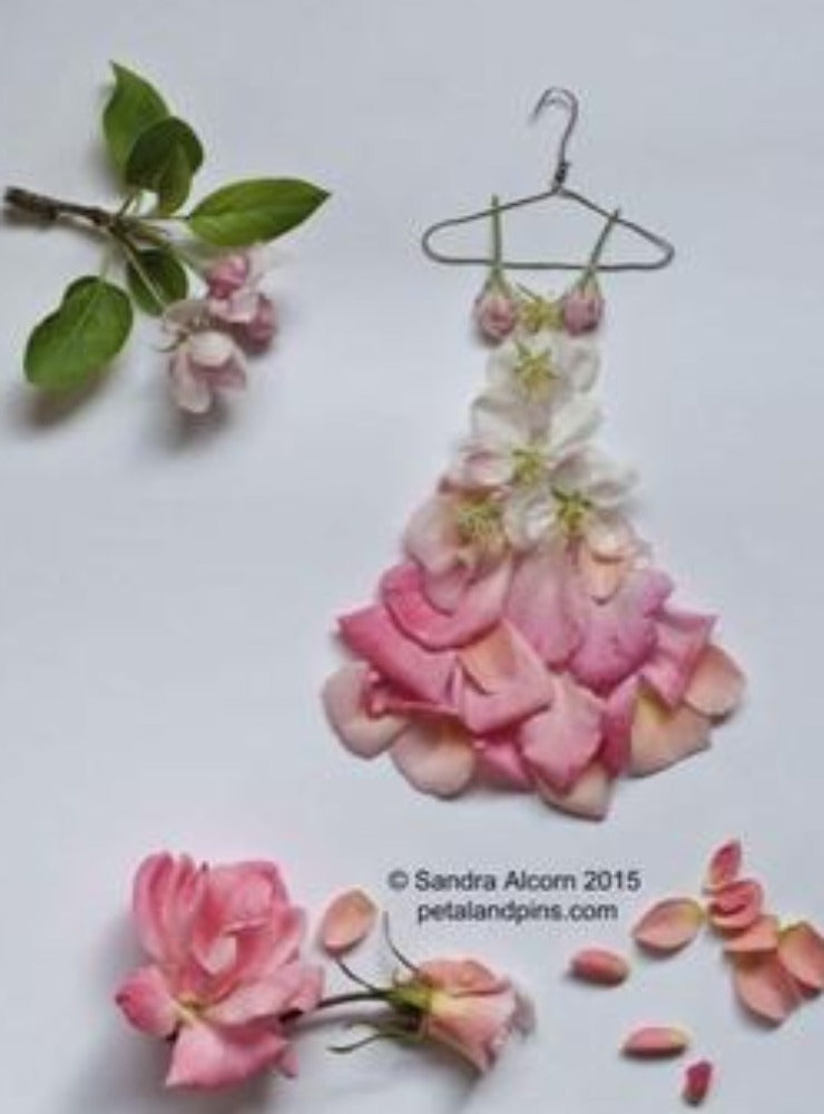 21st Birthday Card Petal & Pins