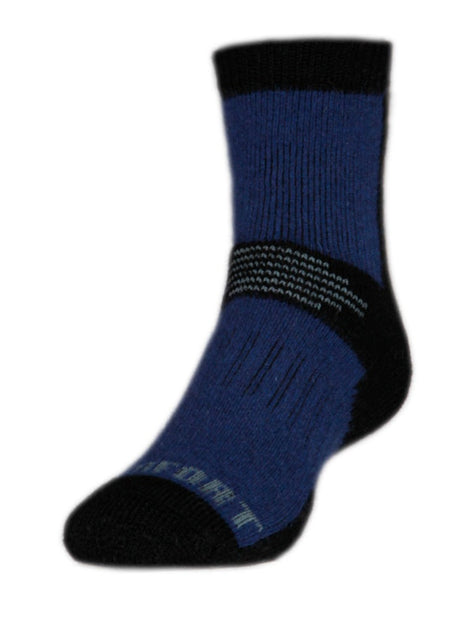 Possum Merino Crew Sock in Ocean