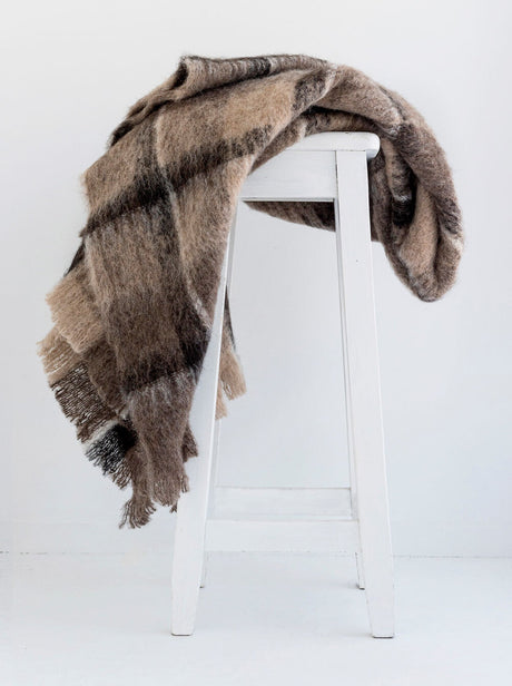 Windermere Alpaca Throw in Canterbury