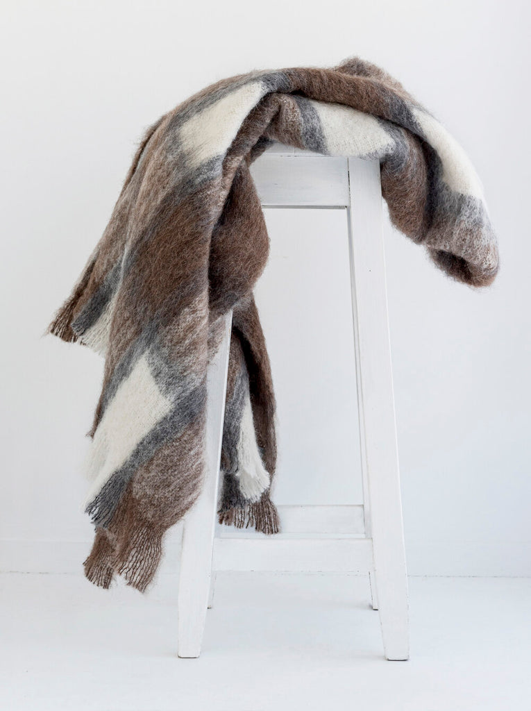 Windermere Alpaca Throw in Plateau