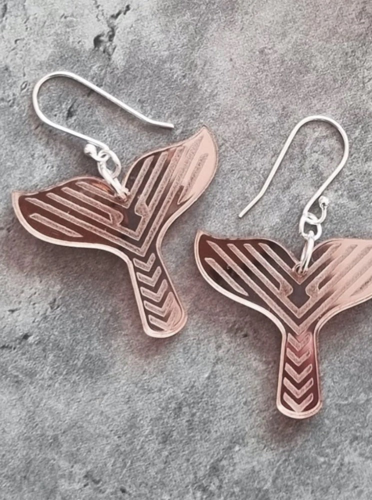 Anna Leyland Sentient Being Earrings in Rose Gold