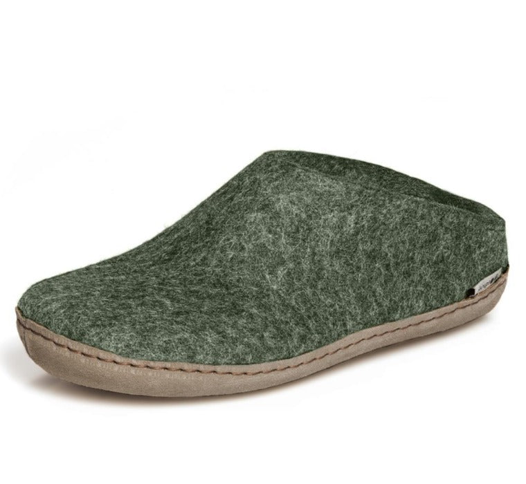 Felted Wool Danish slippers