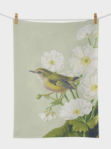 Birds & Botanicals Rifleman Tea Towel