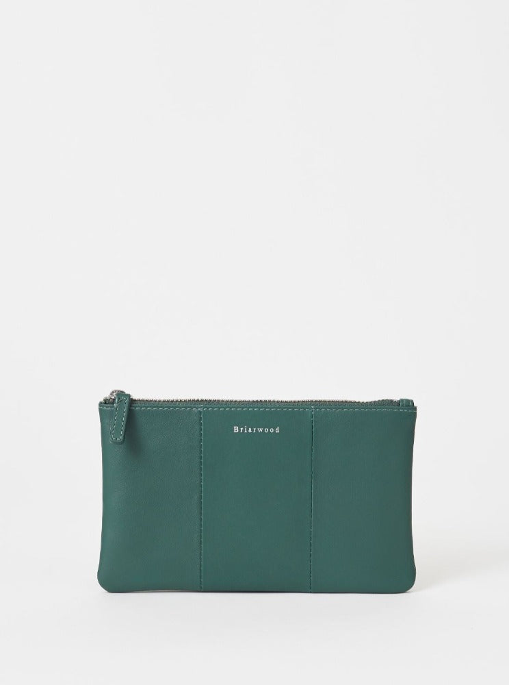Briarwood Zippy Medium Wallet in Green