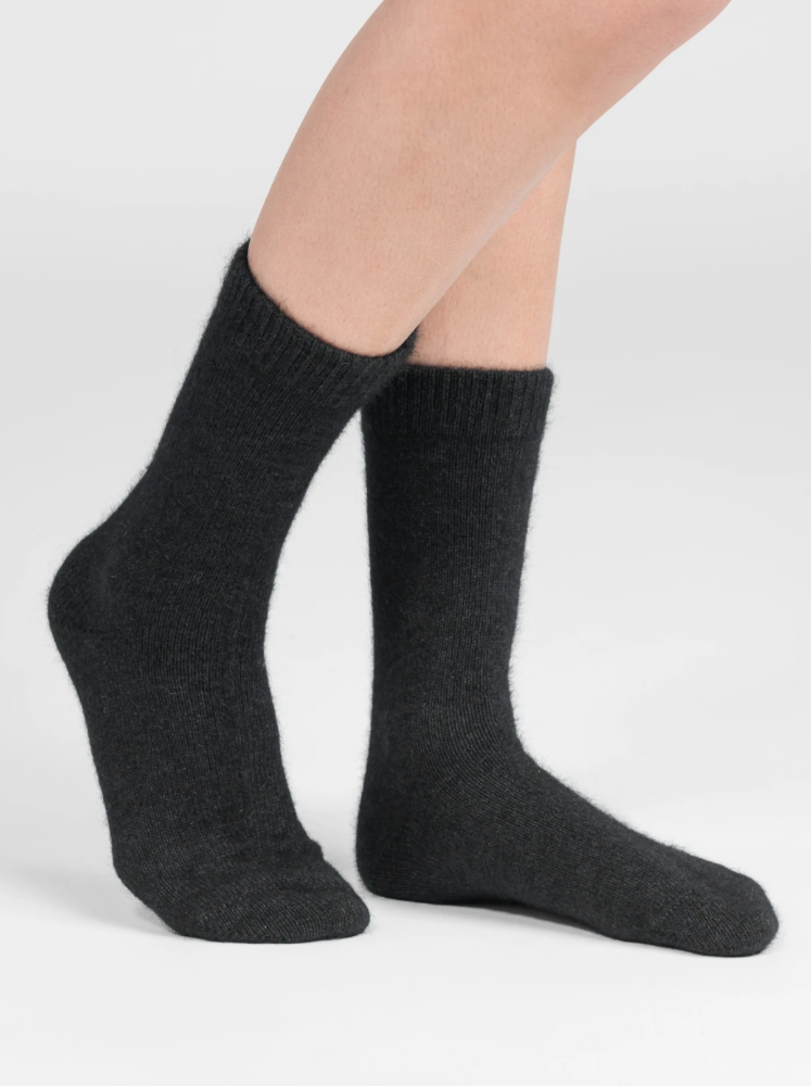 Cosy Fine Socks in Jet