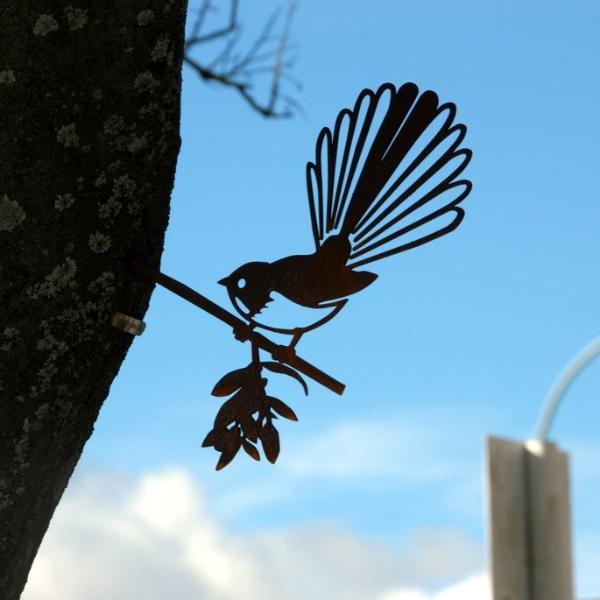 Piwakawaka or Fantail Metalbird