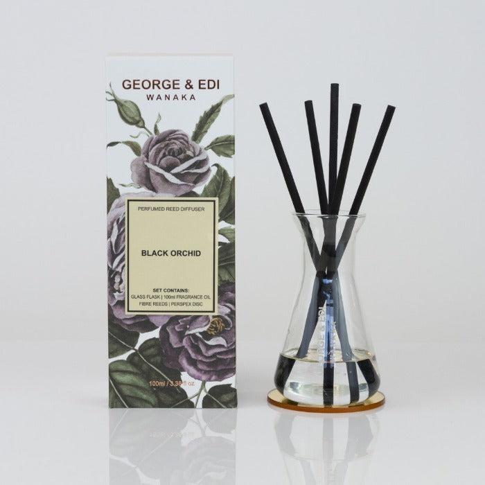 George and Edi Reed diffuser in Black Orchid