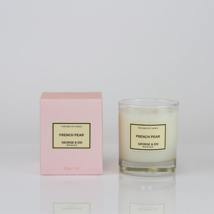 George and Edi French pear Candle