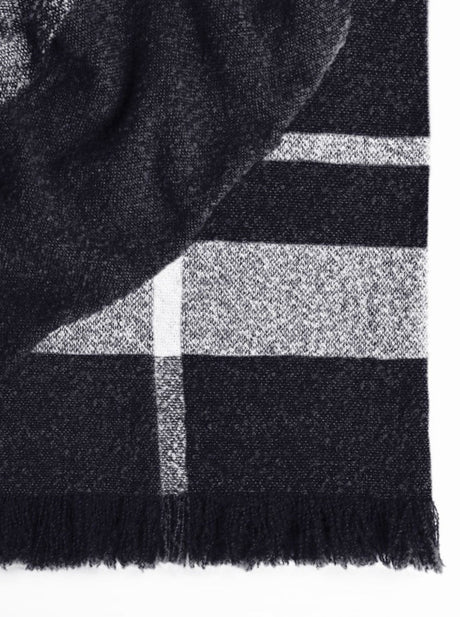 Weave Grange Throw in Onyx