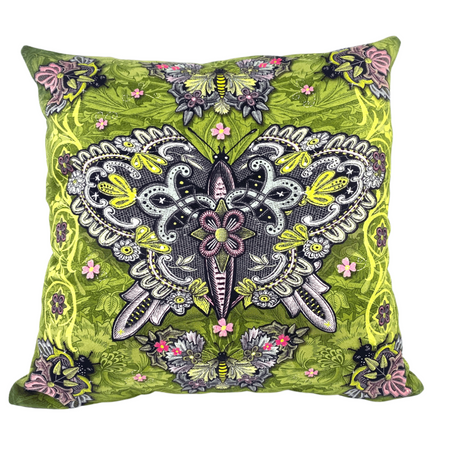 OIA Fine Art Velour Cushion Cover