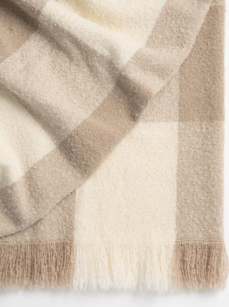 Weave Havelock Throw in Natural 