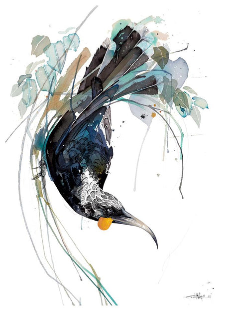 Rachel Walker Huia Fade Limited Edition Print