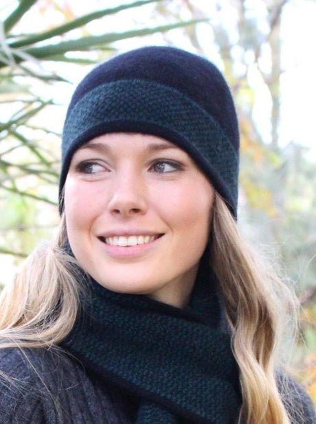 Possum Merino Morse Beanie by Lothlorian