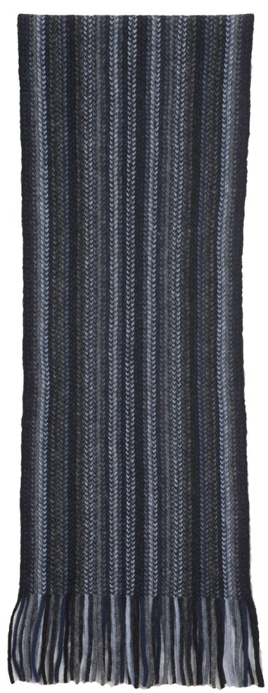 Nativeworld Multi Striped Scarf in Black