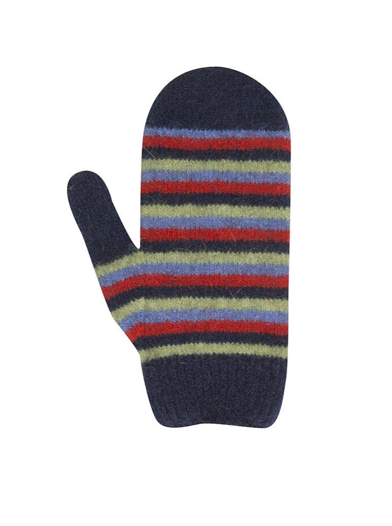 Nativeworld Child's Striped Mittens NX708 Twilight