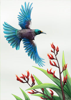 Sophie Blokker Tui in Flight Print