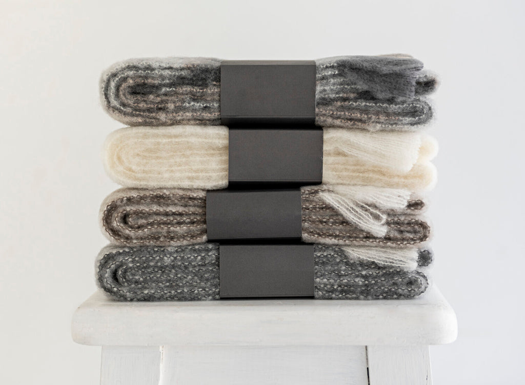 Organic Merino Scarves by Masterweave