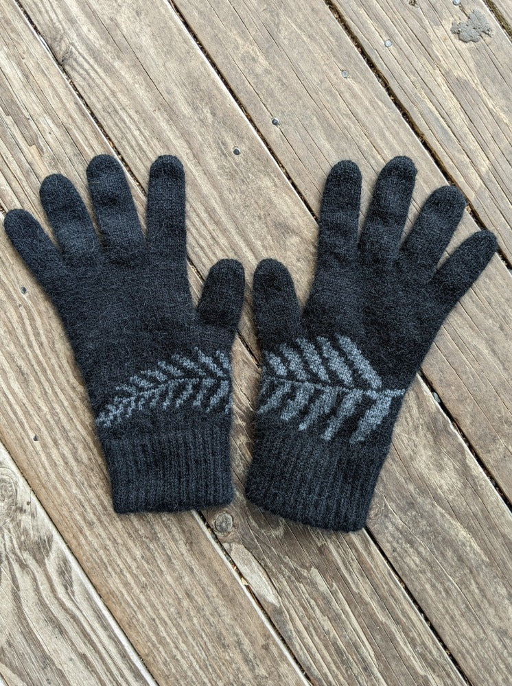 Possum Merino Fern Gloves