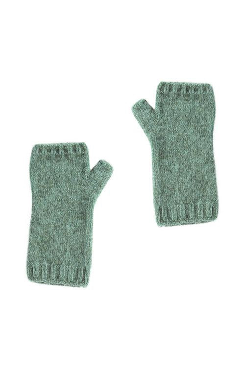 McDonald Plain Possum Merino Glovelet in Mint