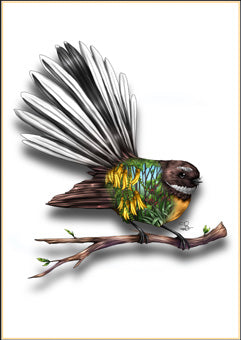 Sophie Blokker Piwakawaka or fantail