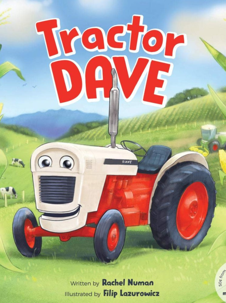 Tractor Dave Childrens Book – Clevedon Woolshed