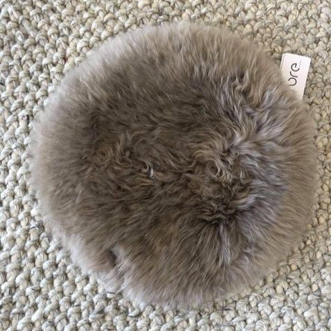 Sheepskin Seat Round in Voile