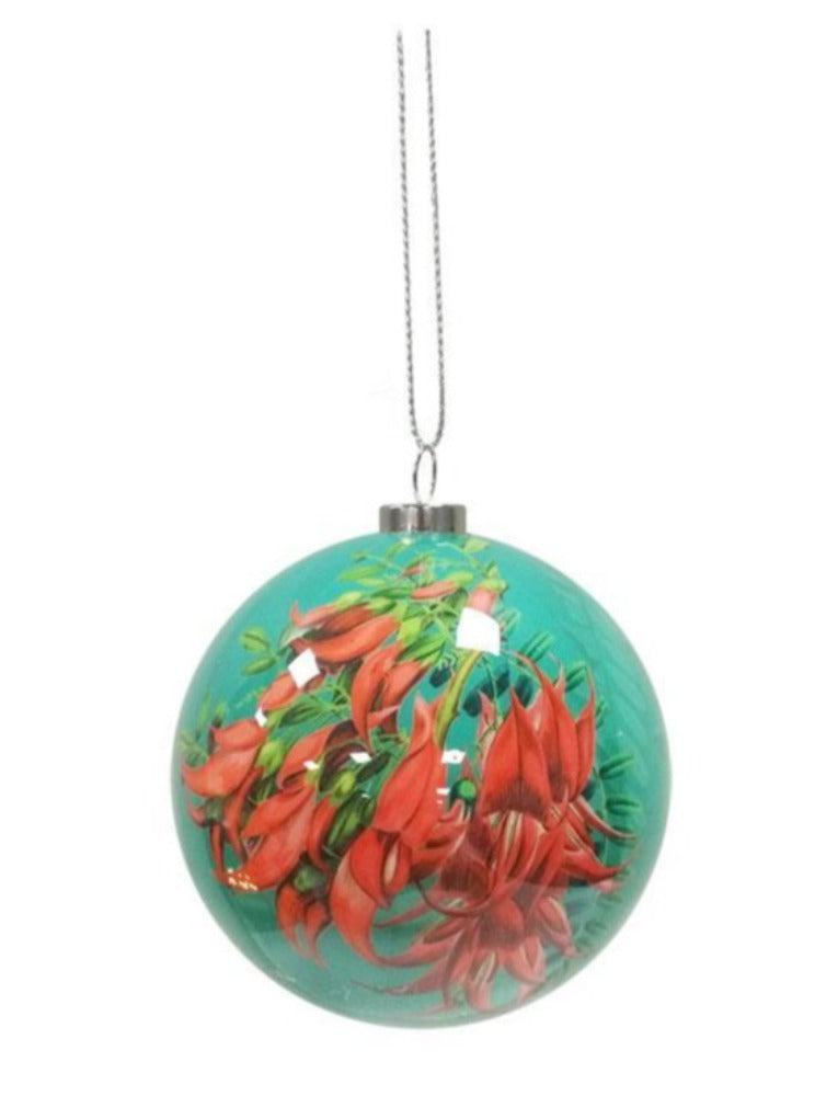 NZ Flora Christmas Baubles Set of 6