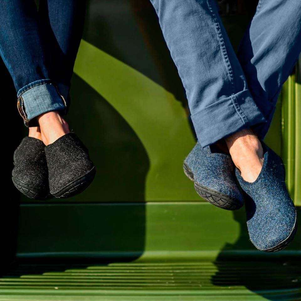 Best indoor outdoor slippers in felted merino wool