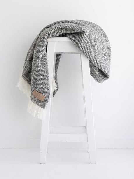 Masterweave Twill Throw in Grey
