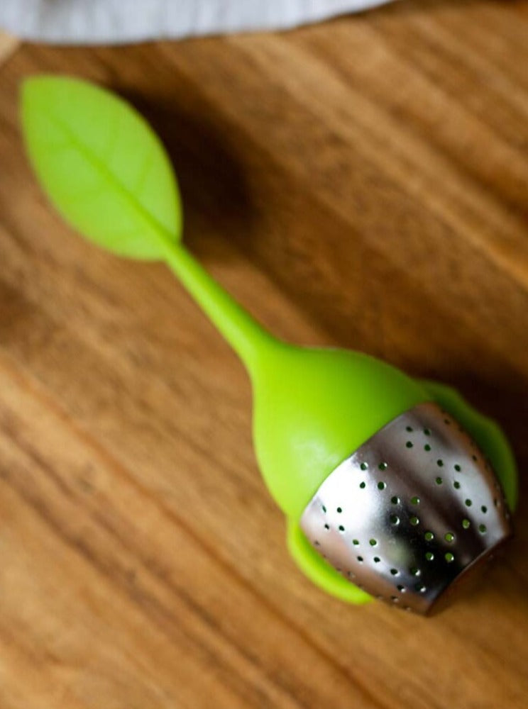 Tea Leaf Infuser Green