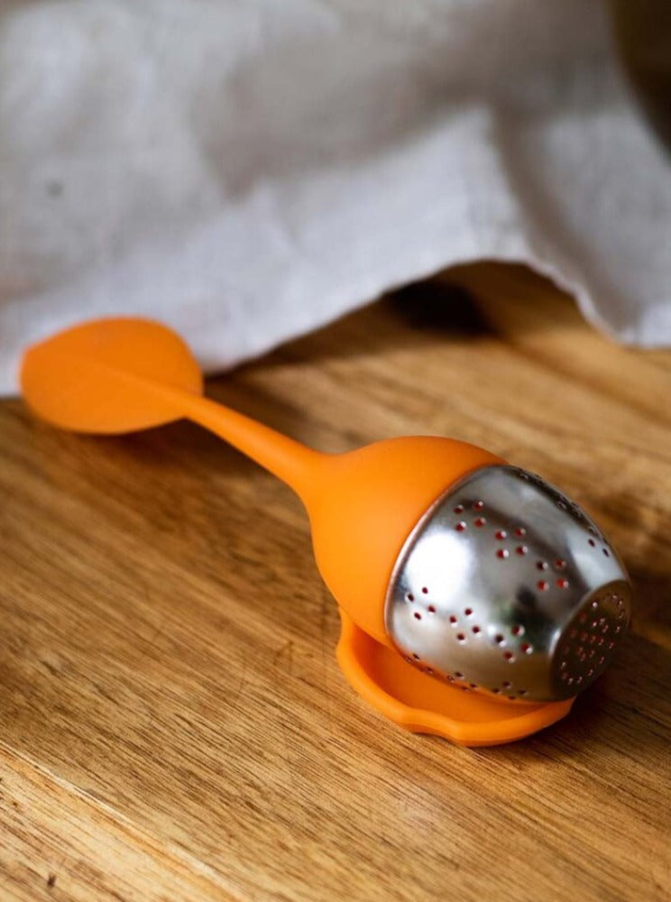 Tea Leaf Infuser Orange